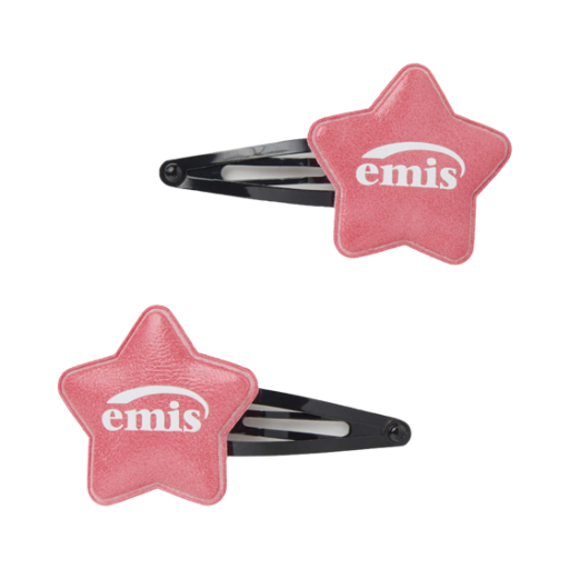 (W) 이미스 스타 헤어핀 핑크((W) Emis Star Hairpin Pink) - 1