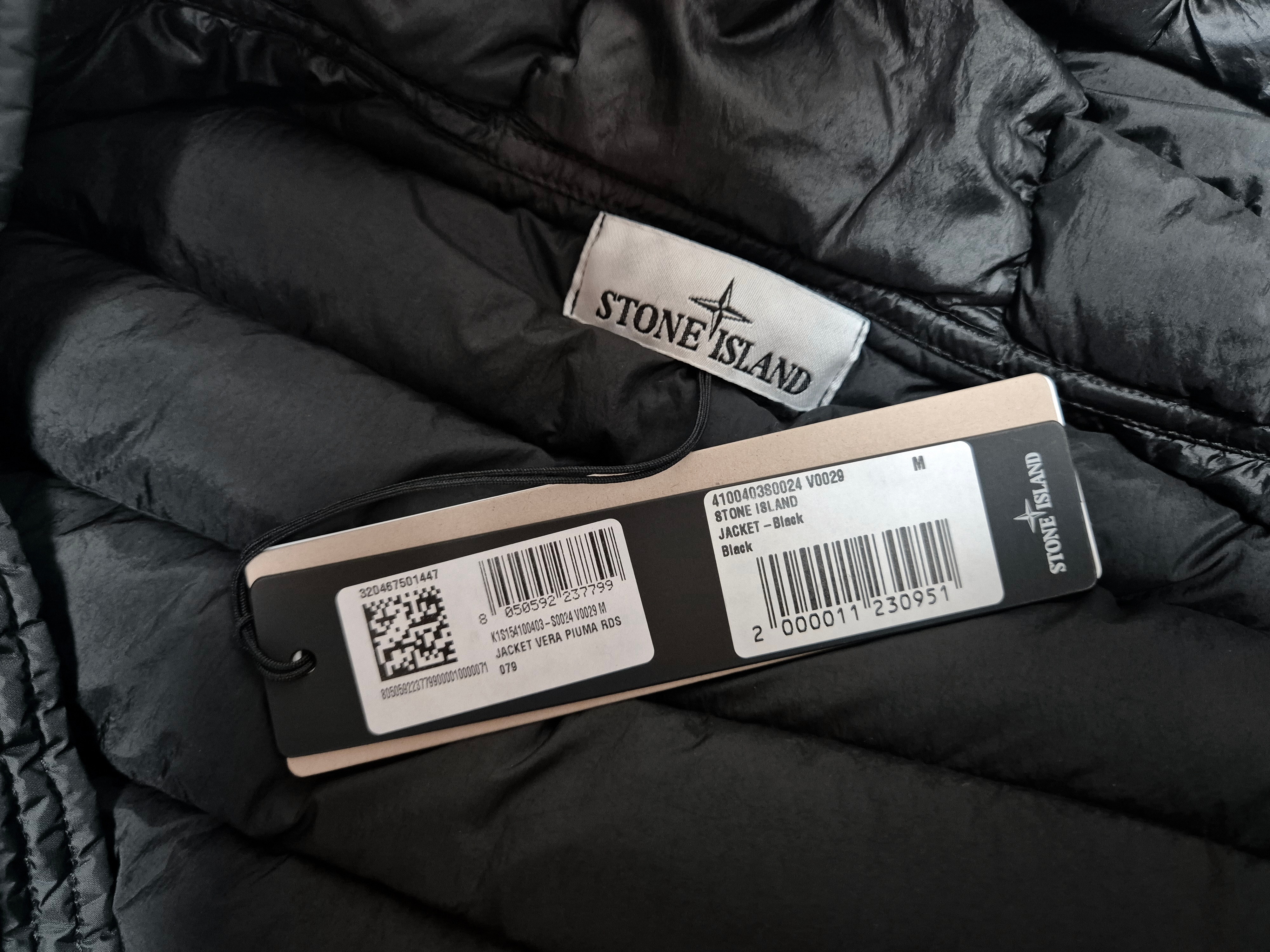 Stone Island 4100403 Loom Woven Chambers Nylon Down-TC Jacket Black - 25SS 착용 스타일 - 2