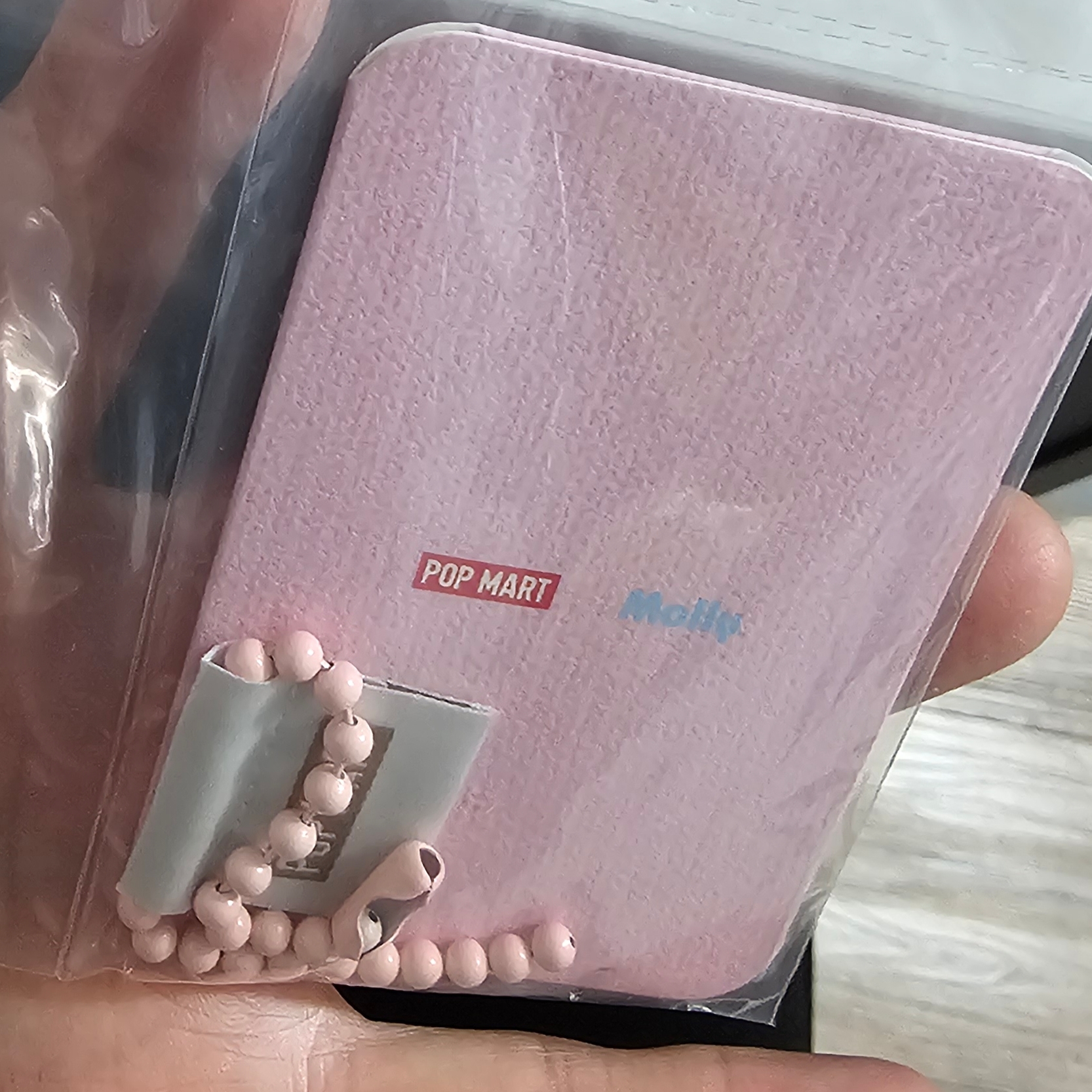 Pop Mart Baby Molly Pocket Friends Series Vinyl Plush Pendant Who's the Good Girl (Opened Case) 착용 스타일 - 2