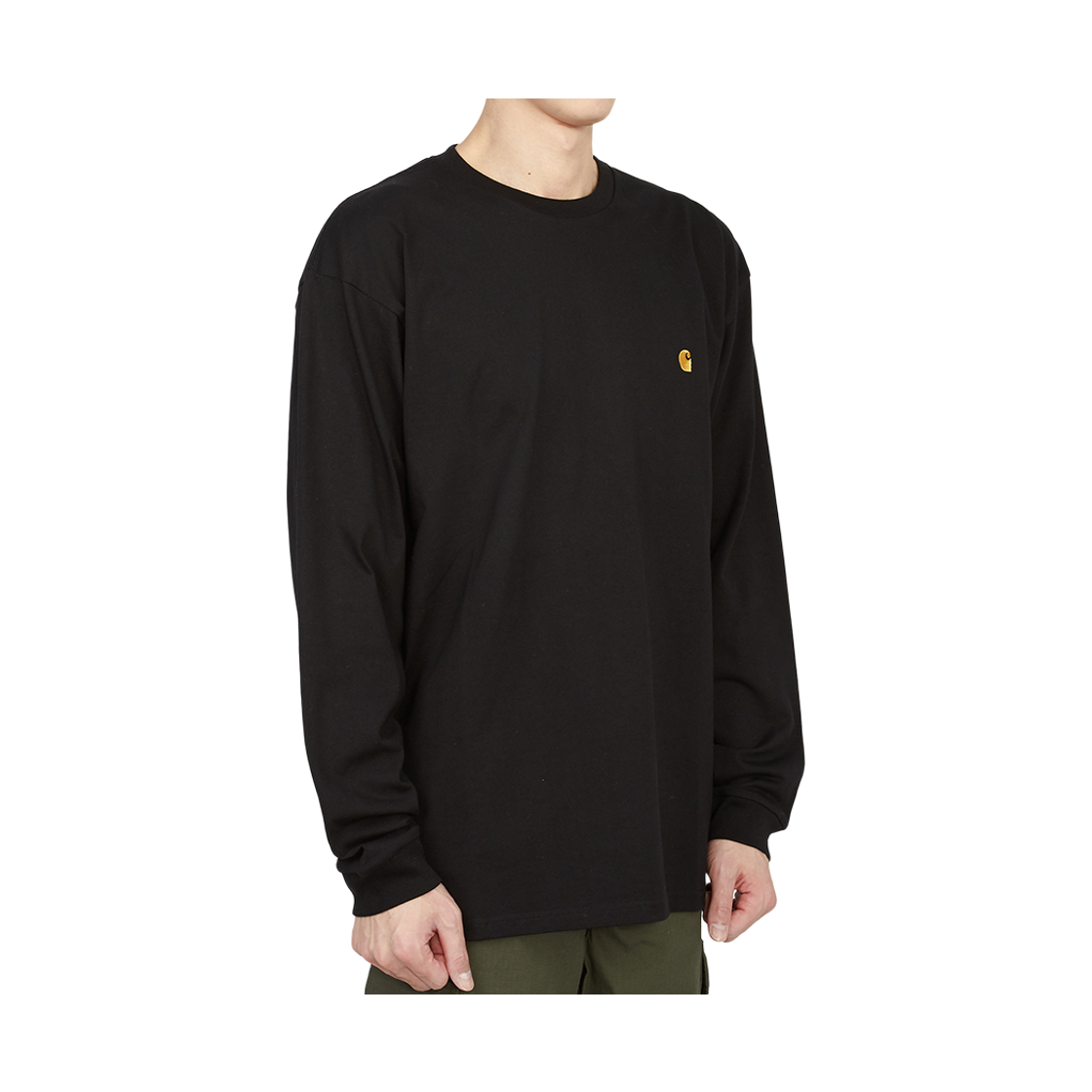 [15% 쿠폰] 칼하트윕 체이스 긴팔티셔츠 블랙([15% 쿠폰] Carhartt Wip Chase Long Sleeve T Shirt Black) - 4