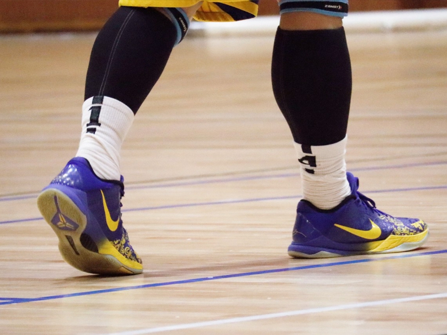 Nike Kobe 5 Protro 5 Rings 착용 스타일