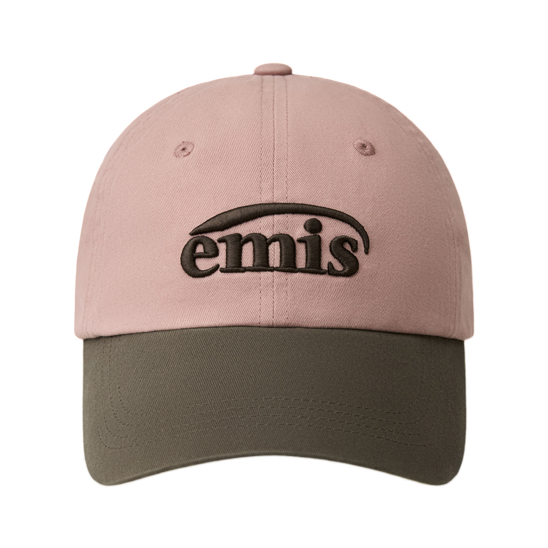 이미스 워시드 투 톤 볼 캡 핑크(Emis Washed Two Tone Ball Cap Pink) - 1