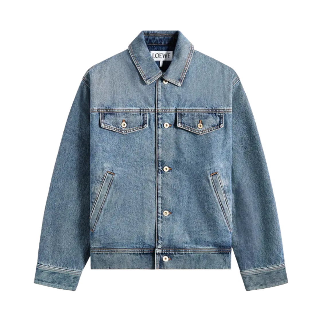 H526Y02WA4-5100 Loewe Denim Jacket Blue