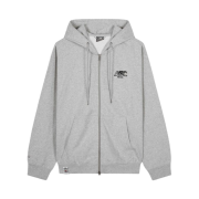 New Balance Seoul Exclusive Semi Over Fit Hoodie Zip Up Melange Grey