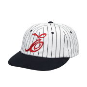 ersco Stripe Wave Logo Cap Black