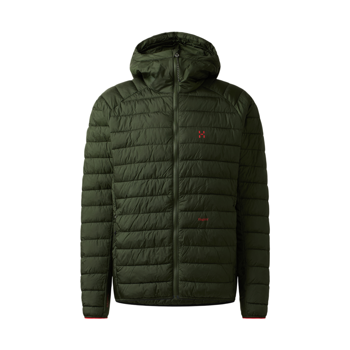 6081264Q9 Haglofs Brand Mimic Hood Seaweed Green