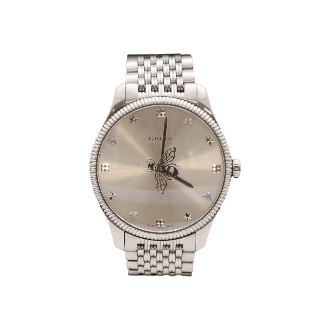 ITAVFF5HQRIW Gucci G Timeless Bee Metal Quartz 36mm