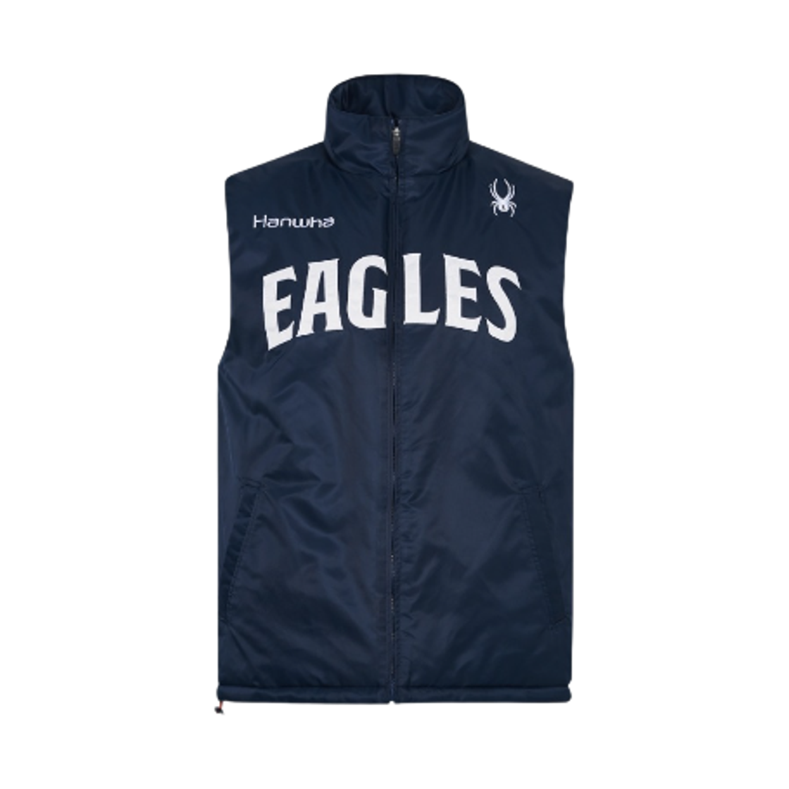 SBKPCNVT601M-NVY Hanwha Eagles Spyder 25 Authentic Winter Vest Navy