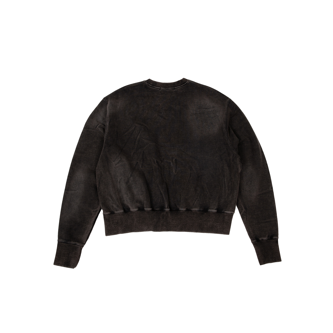 메아 빈티지 워시드 립 스웻셔츠 블랙(MEA Vintage Washed Lip Sweatshirt Black) - 2