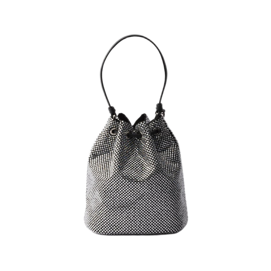프라다 미니 크리스탈 스터드 사틴 백 크리스탈(Prada Mini Crystal-Studded Satin Bag Crystal) - 2