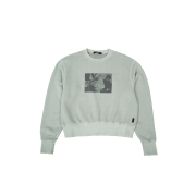 Mea Damaged Rock Sweatshirt Mint