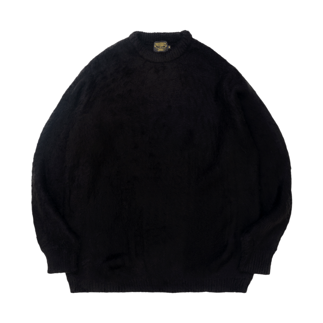 22327BK Houston Japan UNIVERD72 Mohair Touch Sweater Black 22327
