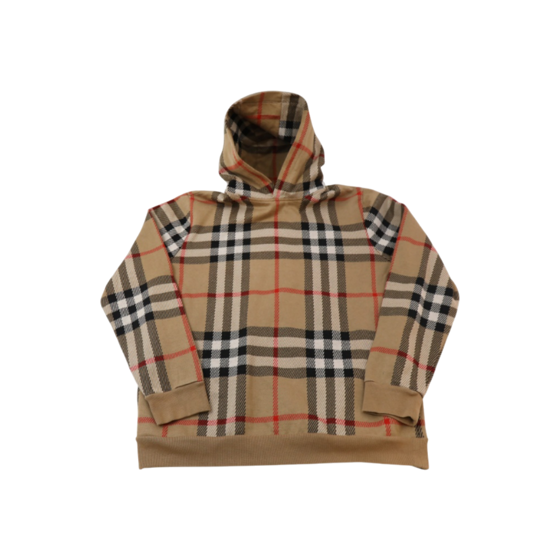 ITM77TWFOO92 Burberry Checked Hoodie XL