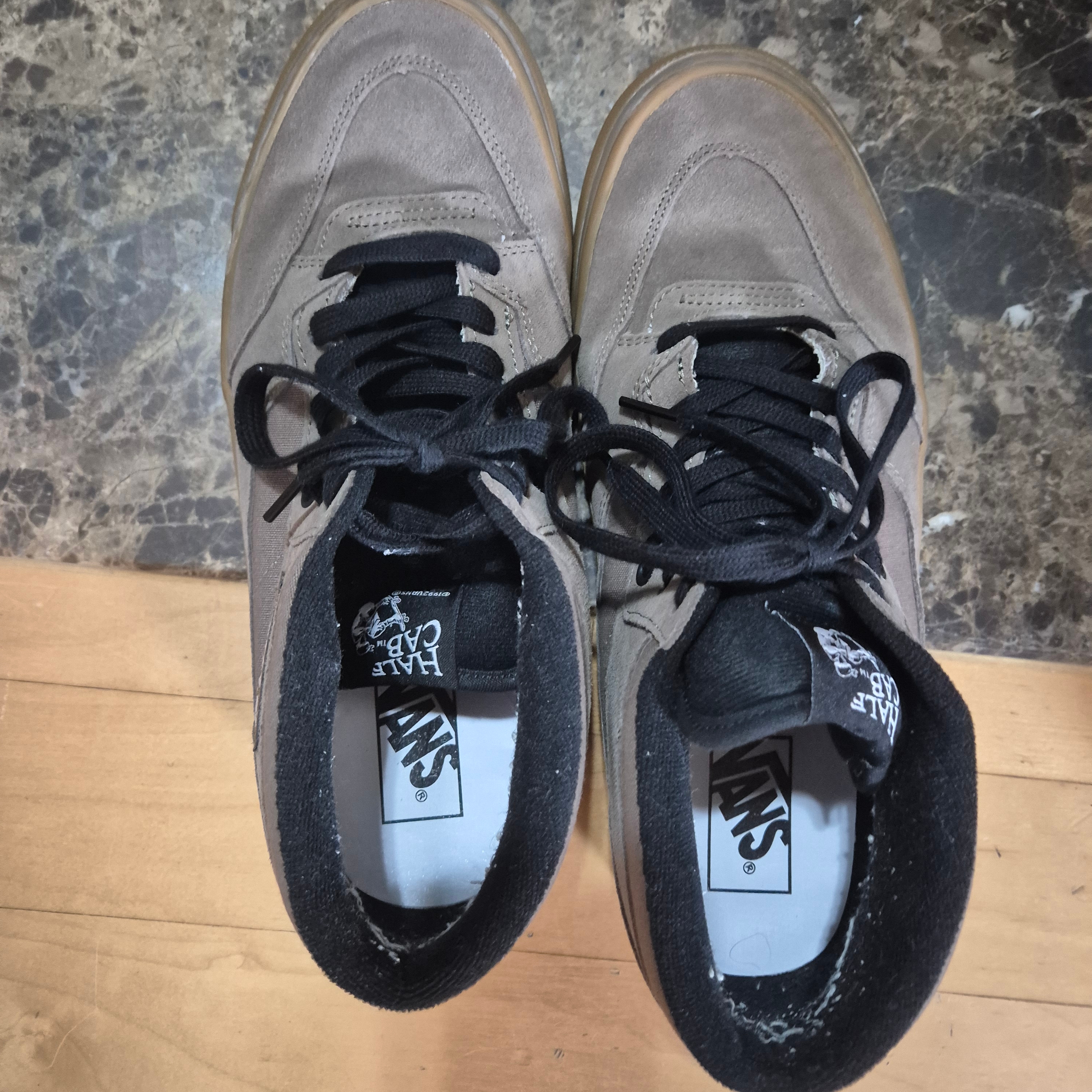 Vans Half Cab 33 DX Anaheim Factory OG Smoke Black 착용 스타일