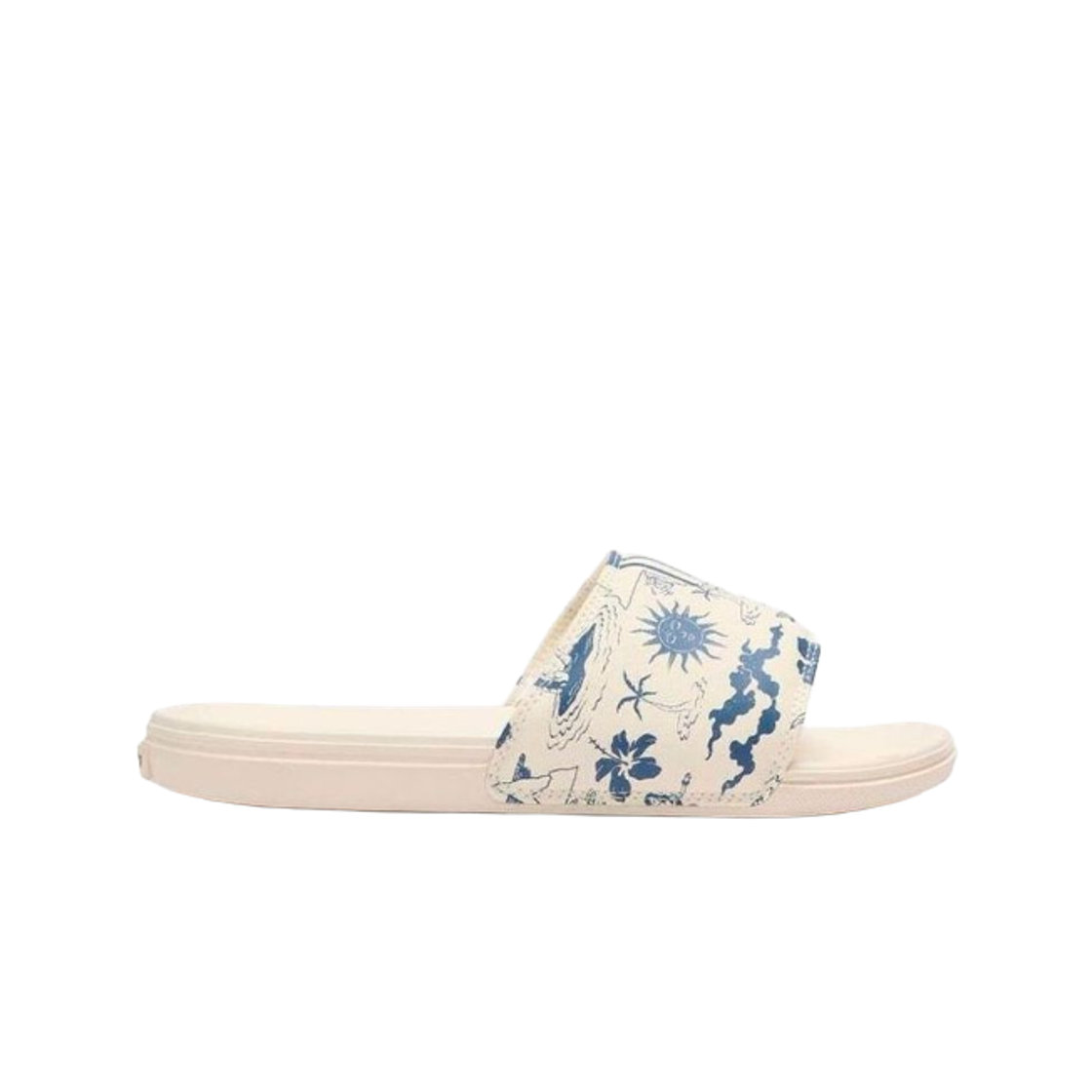 (W) 반스 라 코스타 슬라이드온 아이보리 블루((W) Vans La Costa Slide-On Ivory Blue)