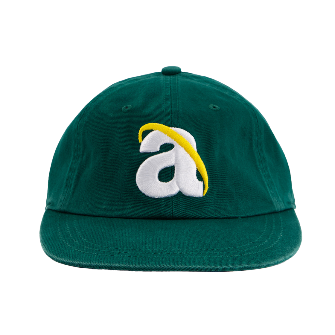 아노트 A.NET 로고 롱 빌 워싱 캡 그린(ANNOT A.NET Logo Long Bill Washing Cap Green)