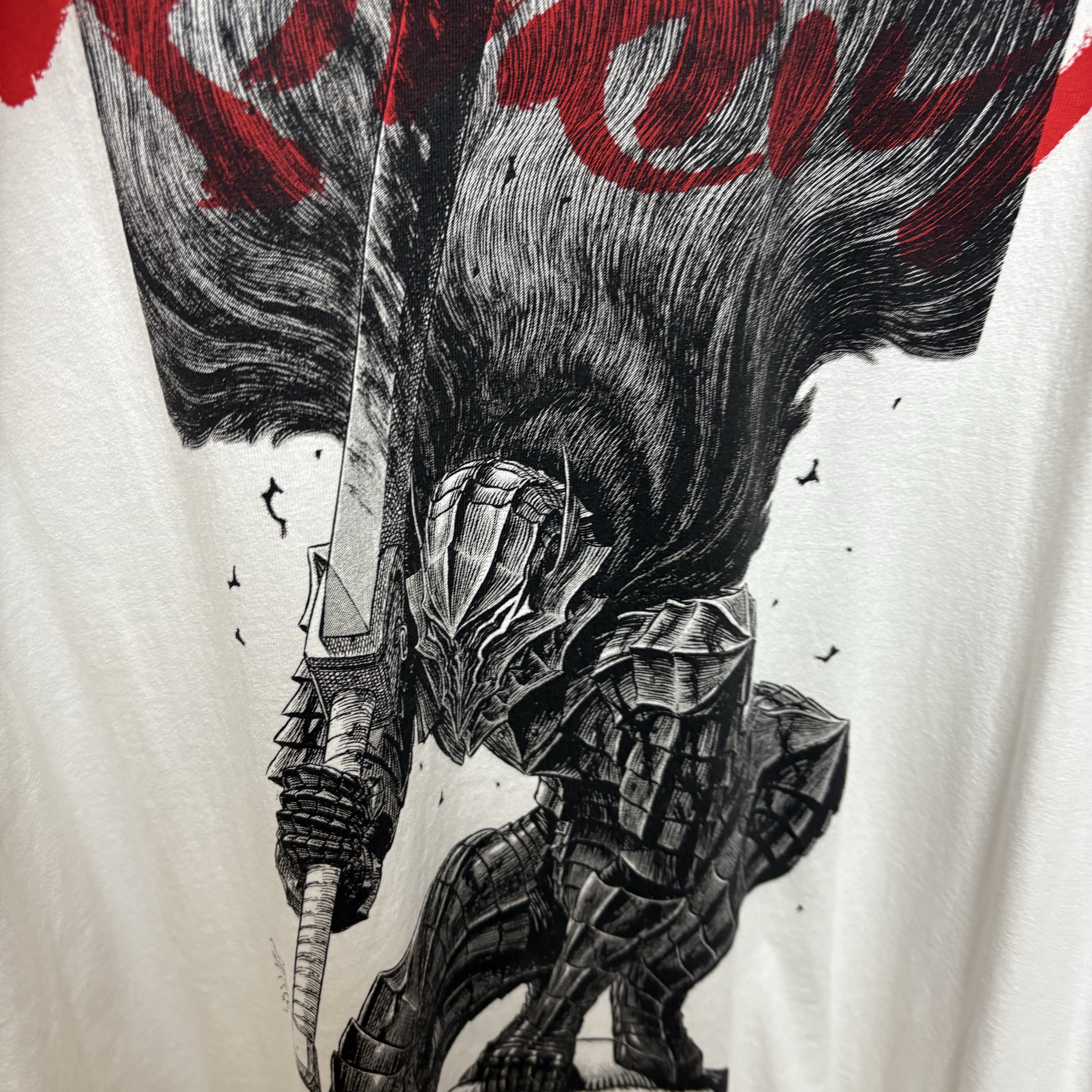 Uniqlo UT x Berserk Manga Curation Graphic T-Shirt A White - KR 착용 스타일