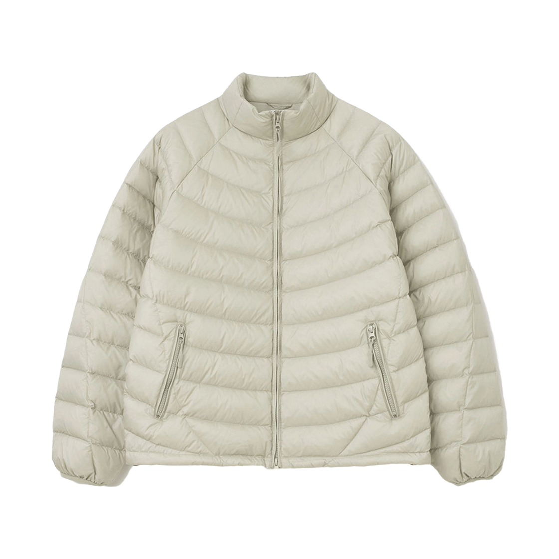 ML660KHG Millo Archive Descend Line Light Puffer Jacket Khaki Gray