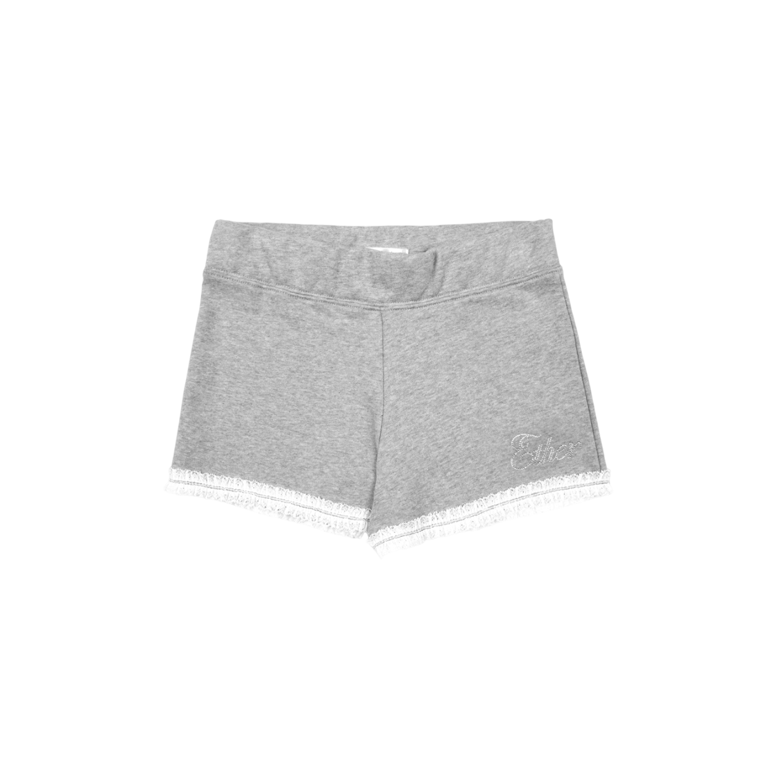 P00000FH Ether Sanctuary Lace Shorts Grey