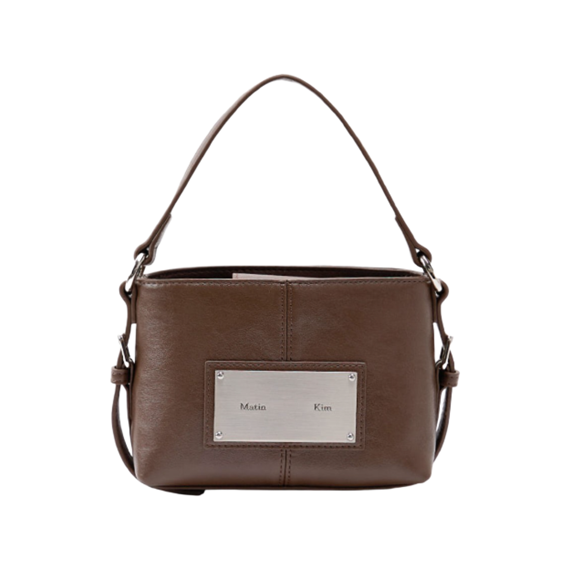- Matin Kim Handle Mini Cross Bag Brown