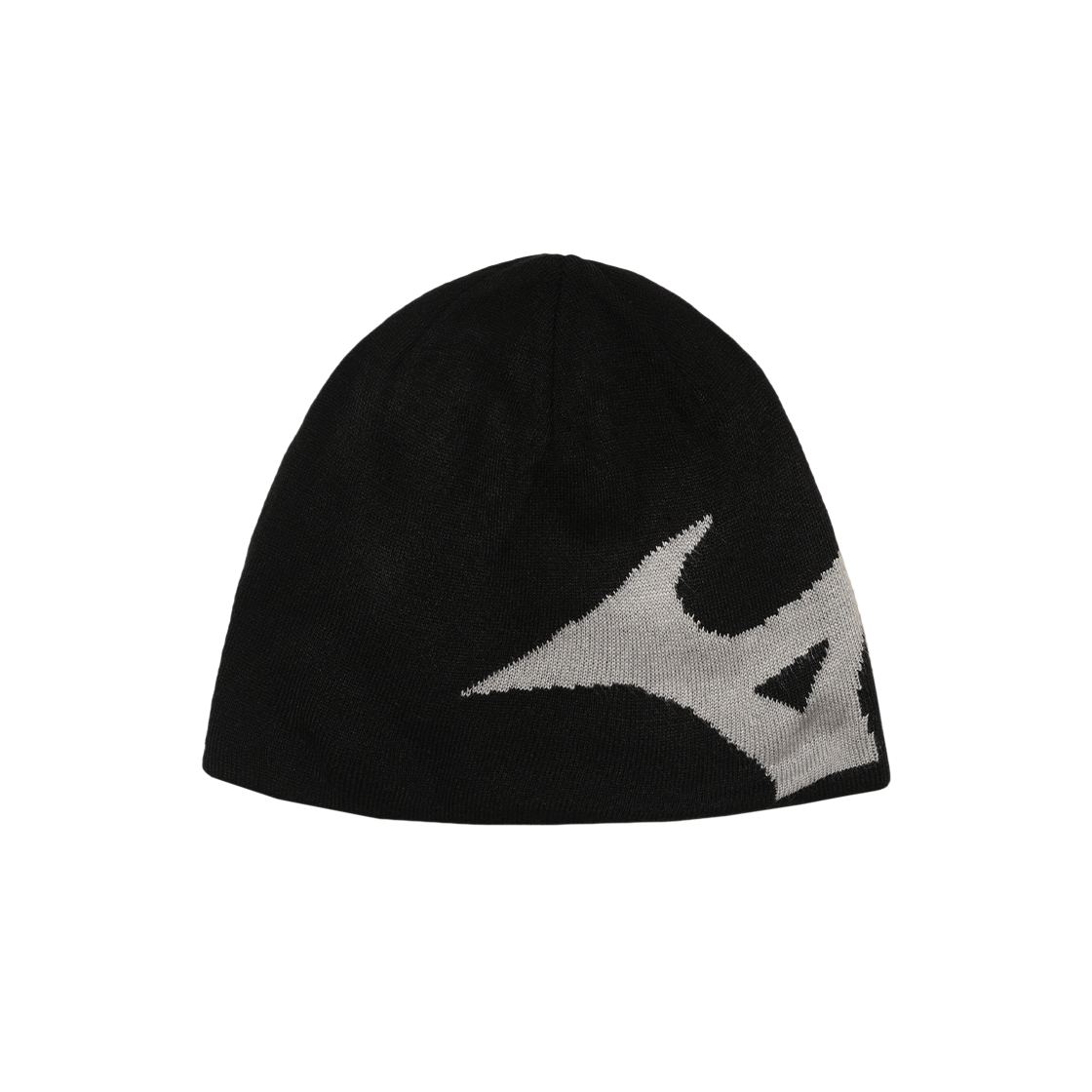 피뎁트 X 미즈노 자카드 비니 블랙([Phyps Dept X Mizuno] Jacquard Beanie Black)