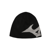 [Phyps Dept X Mizuno] Jacquard Beanie Black