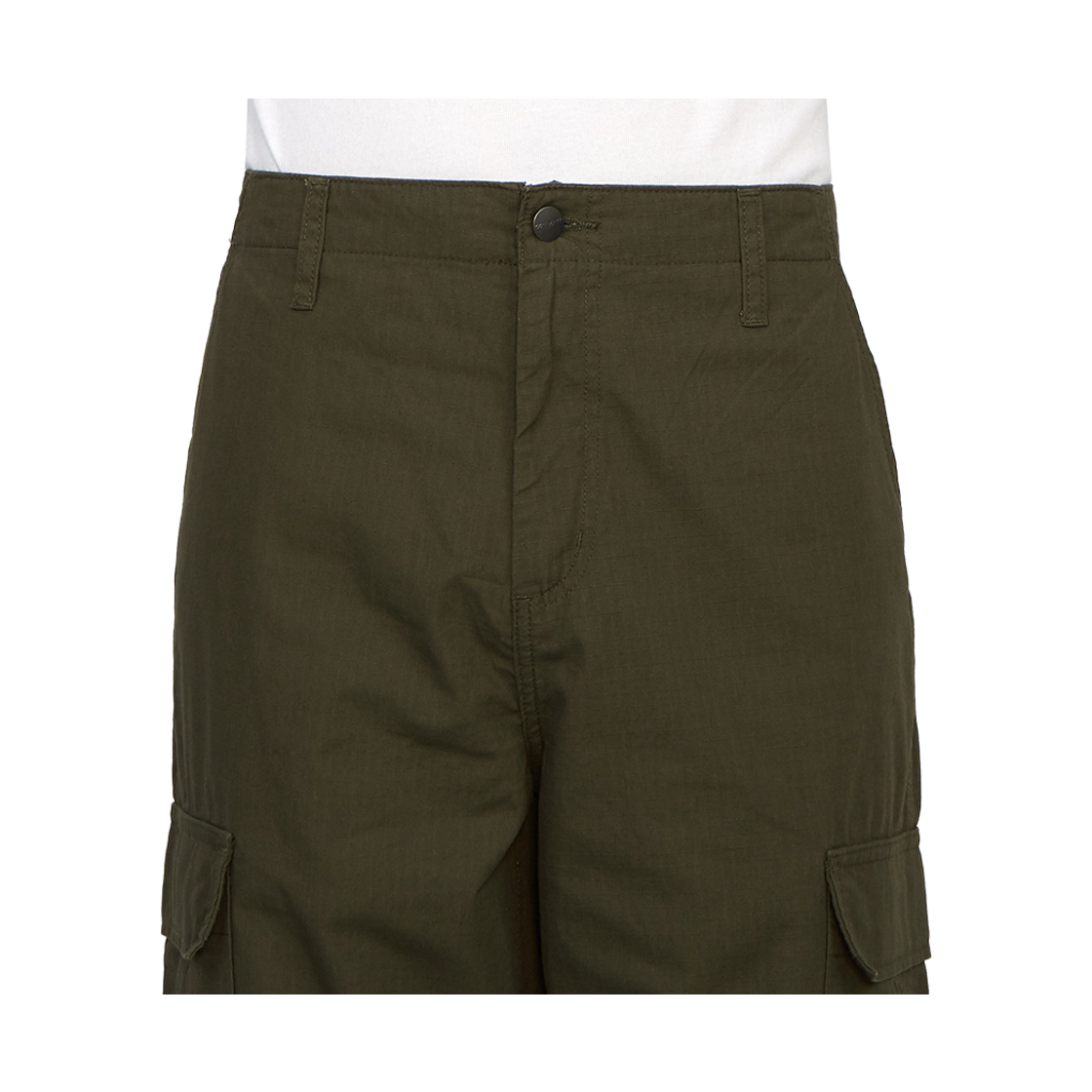 [15% 쿠폰] 칼하트윕 로우라이즈 카고 바지 카키([15% 쿠폰] Carhartt  Wip Low Rise Cargo Pants Khaki) - 6