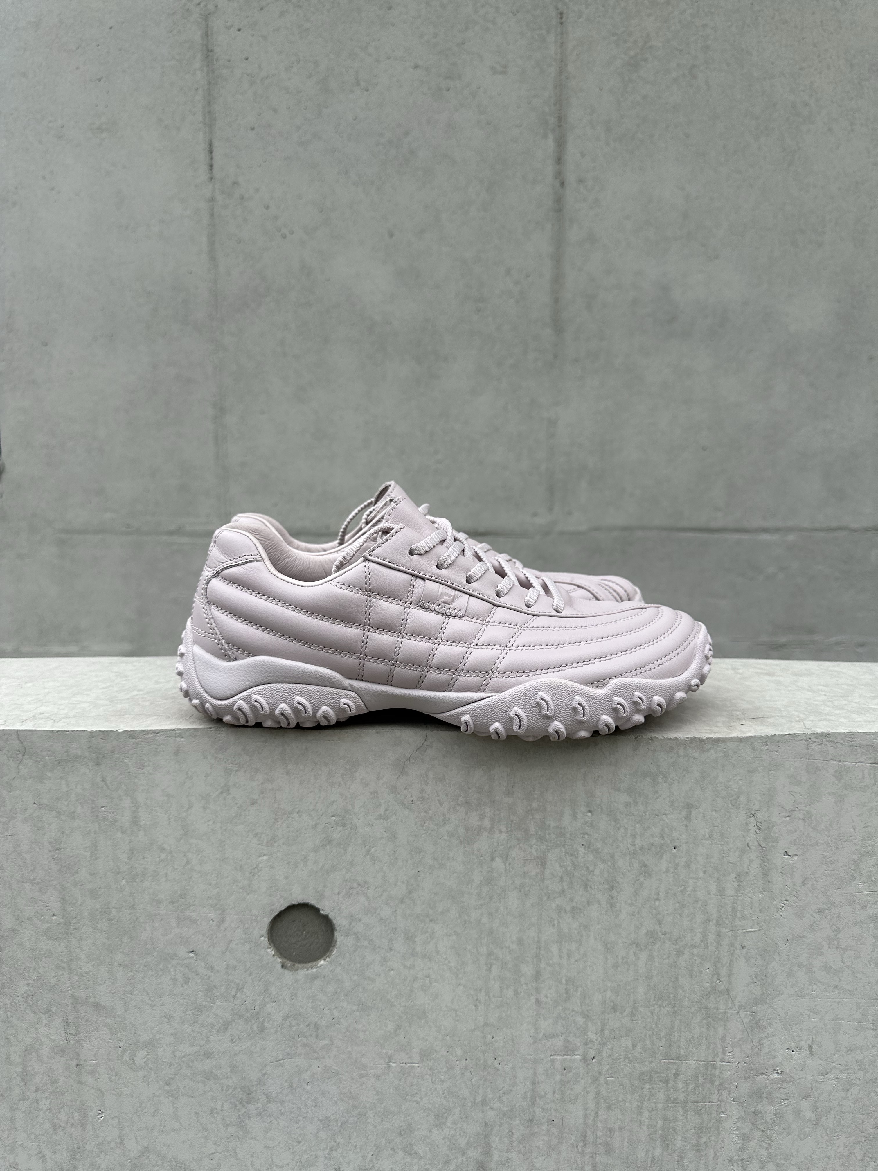 [6% 적립] FILA x MSCHF ECHAPPE LX Pink 착용 스타일 - 7