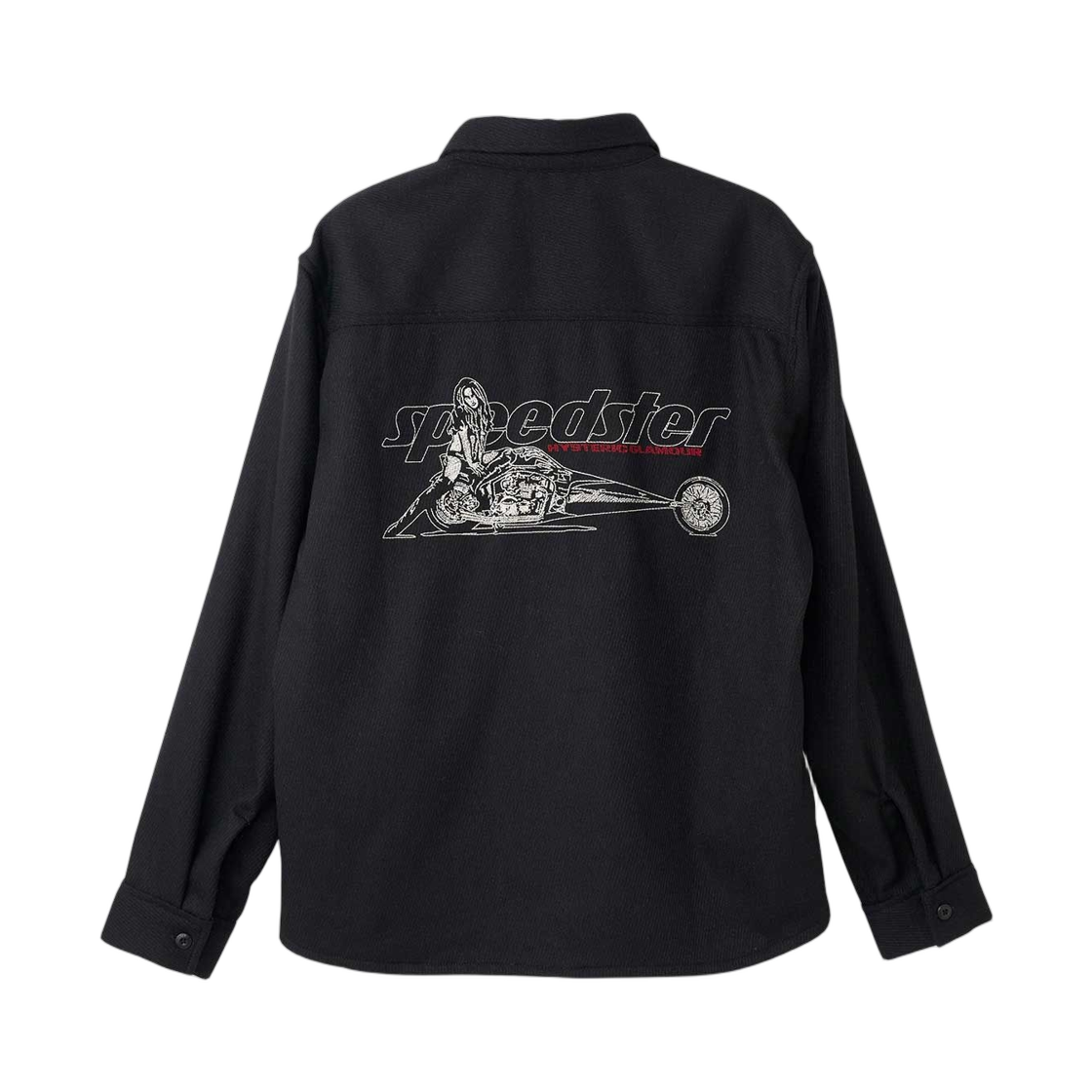 히스테릭 글래머 스피드스터 자수 CPO 셔츠 블랙(Hysteric Glamour Speedster Embroidered CPO Shirt Black) - 2