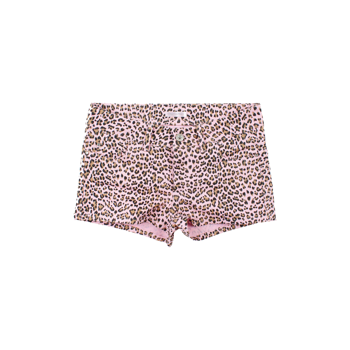 P00000FD Ether Sanctuary Leopard Shorts Pink