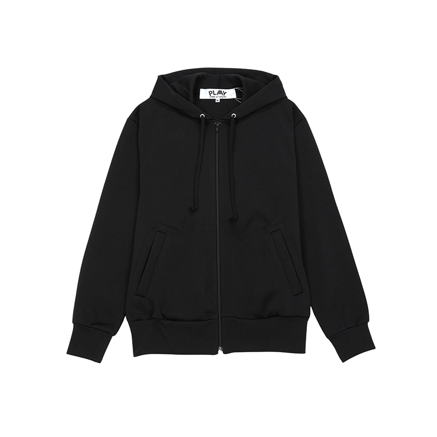 [20% 쿠폰] 꼼데가르송 X 인베이더 더블와펜 후드 집업 블랙([20% 쿠폰] Comme Des Garcons X Invader Doublewappen Hood Zip Up Black) - 3