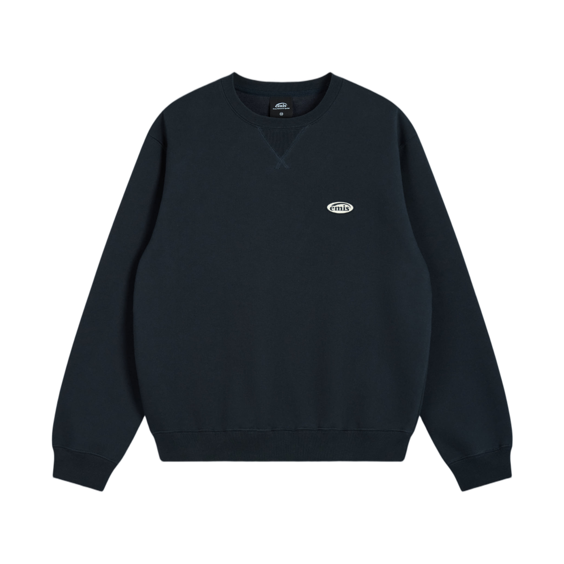 - Emis Rubber Patch Sweatshirt Navy