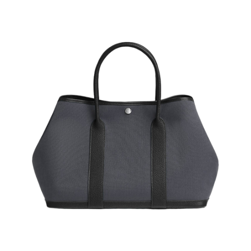 에르메스 가든 파티 30 백 밀리터리 캔버스 네곤다 & 팔라듐 하드웨어 아두와즈 누아(Hermes Garden Party 30 Bag Military Canvas Negonda & Palladium Ardoise Noir)
