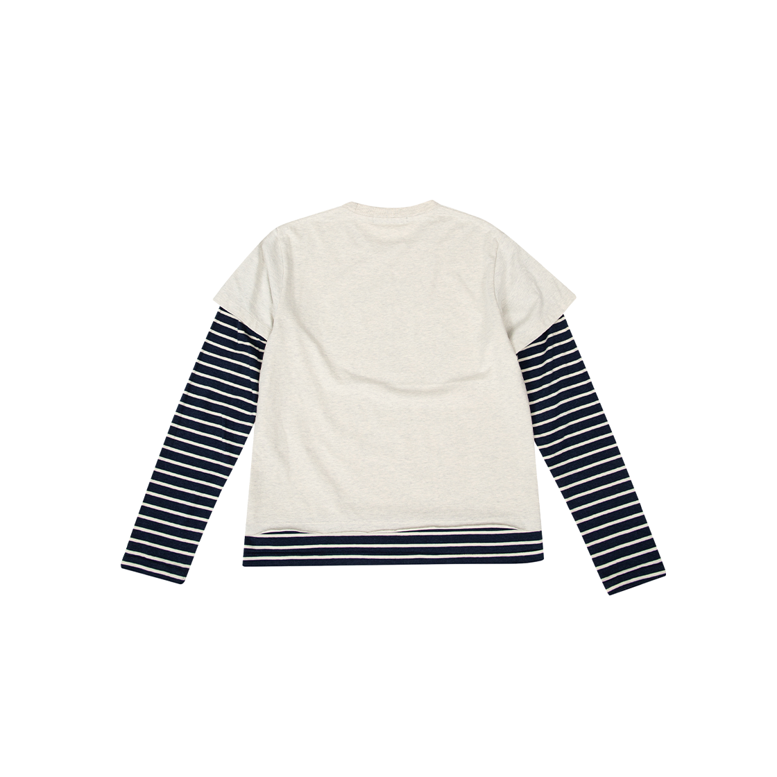 메아 레이어드 27 롱슬리브 탑 오트밀(MEA Layered 27 L/S Top Oatmeal) - 2