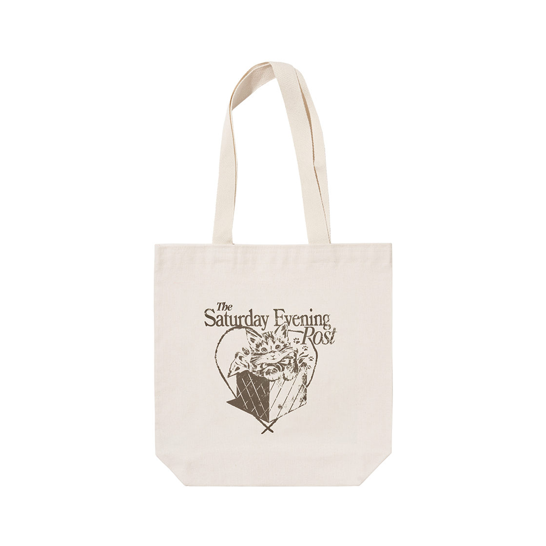 더 새터데이 이브닝 포스트 고양이 선물 그래픽 에코백(The Saturday Evening Post Cat Gift Graphic Eco Bag) - 1