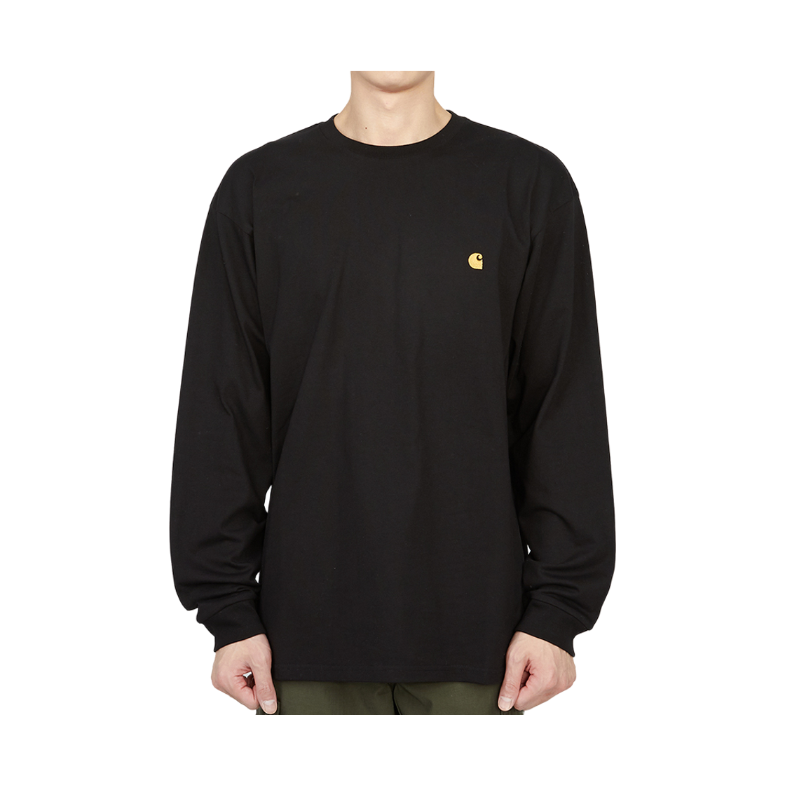 [15% 쿠폰] 칼하트윕 체이스 긴팔티셔츠 블랙([15% 쿠폰] Carhartt Wip Chase Long Sleeve T Shirt Black) - 2