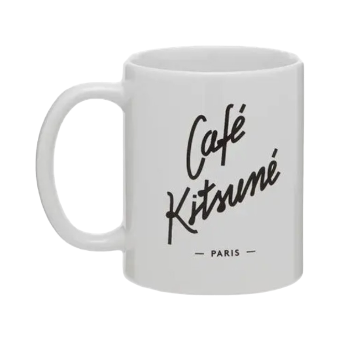메종 키츠네 카페 키츠네 세라믹 머그컵 라떼(Maison Kitsune Cafe Kitsune Ceramic Mug Cup Latte)