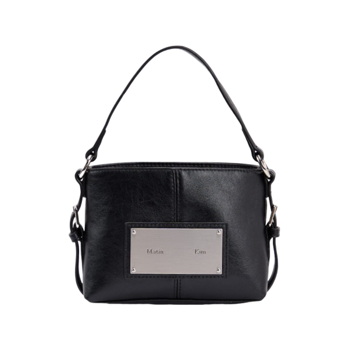 - Matin Kim Handle Mini Cross Bag Black
