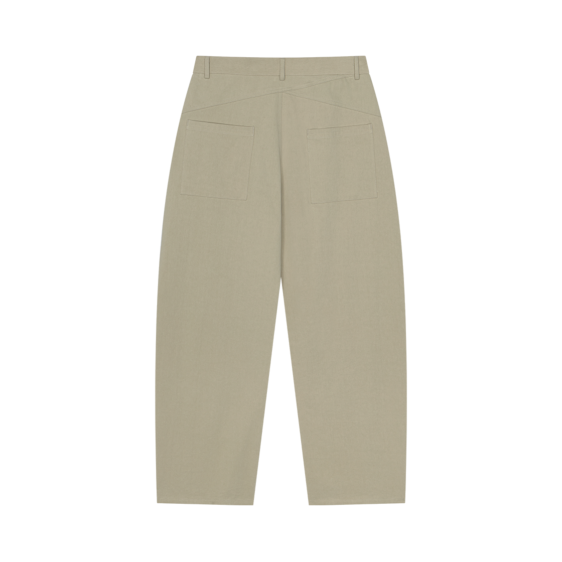 웨이비니스 커브드 컨투어 코튼 팬츠 라이트 그레이(Waviness Curved Contour Cotton Pants Light Grey) - 2