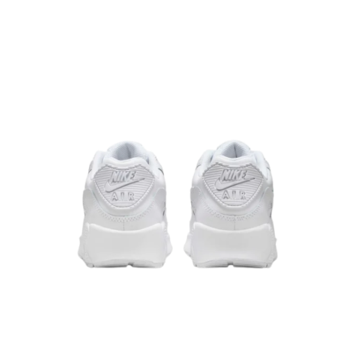 (GS) 나이키 에어맥스 90 화이트 메탈릭 실버((GS) Nike Air Max 90 White Metallic Silver) - 3