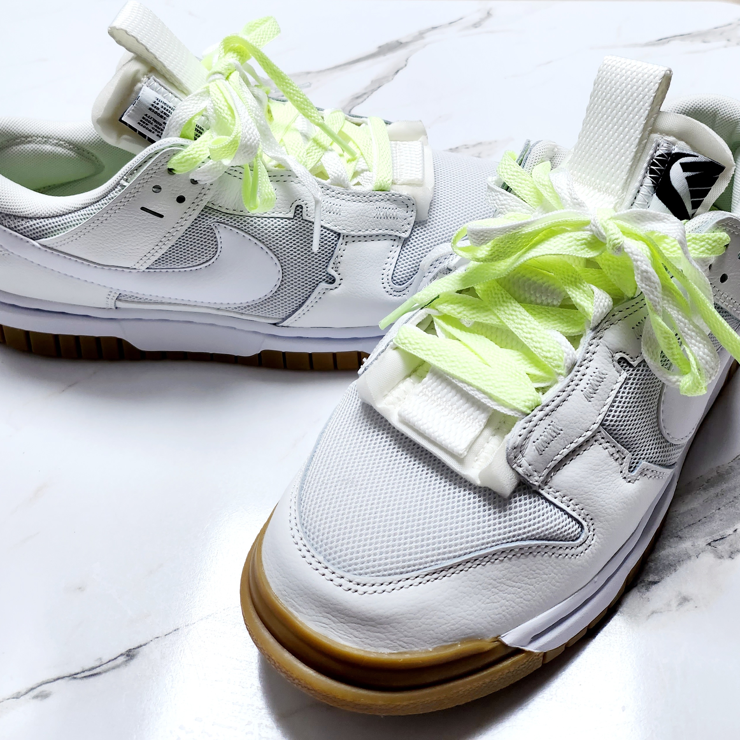 Nike Air Dunk Jumbo Photon Dust 착용 스타일