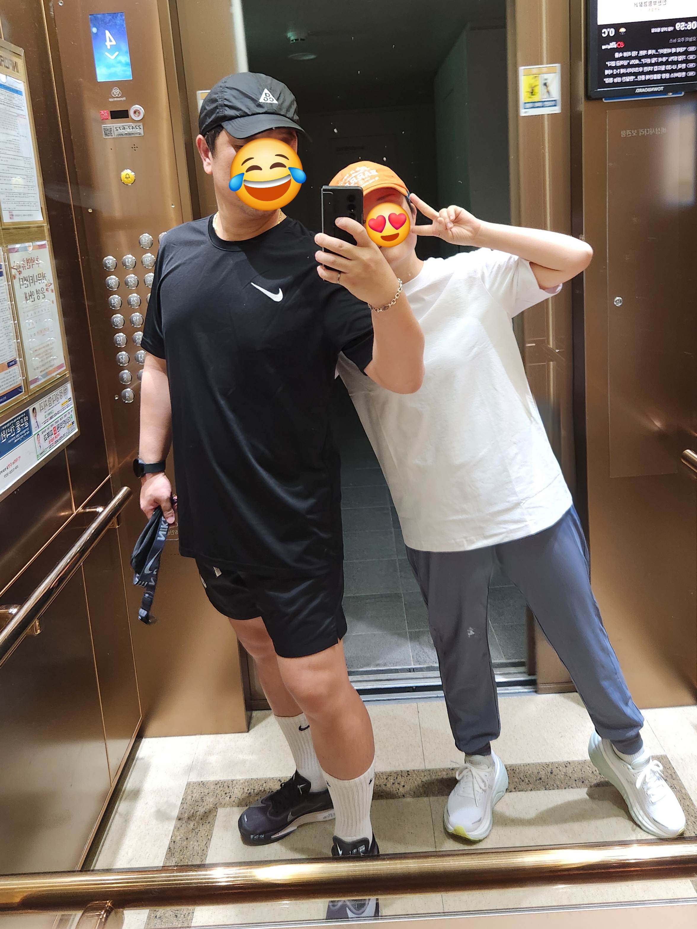 Nike ACG Trail Cap Black, Nike Dri-Fit Park 7 T-Shirt Black 착용 스타일