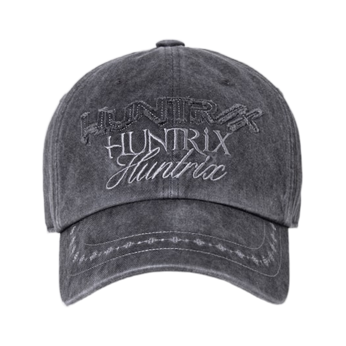 19598BWX14 8seconds x KPop Demon Hunters Huntrix Low Edge Ball Cap Ash