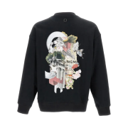 Wooyoungmi City Graphic Sweatshirt Black - 25FW