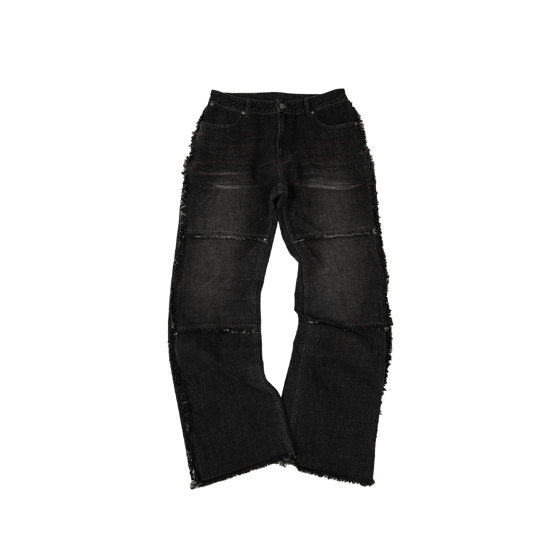 MEA03B5B09-BK MEA Vintage Bootcut Denim Pants Black