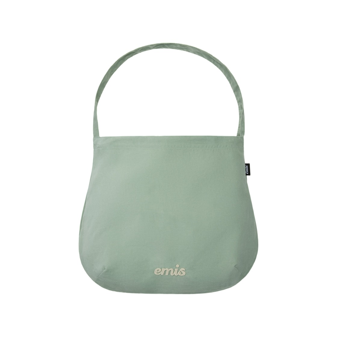 이미스 코듀로이 라운드 에코백 민트(Emis Corduroy Round Eco Bag Mint)