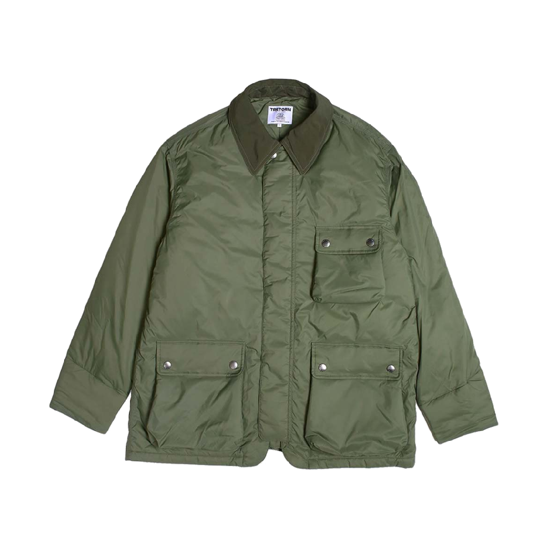 트레통 신슐레이트 헌팅 자켓 올리브