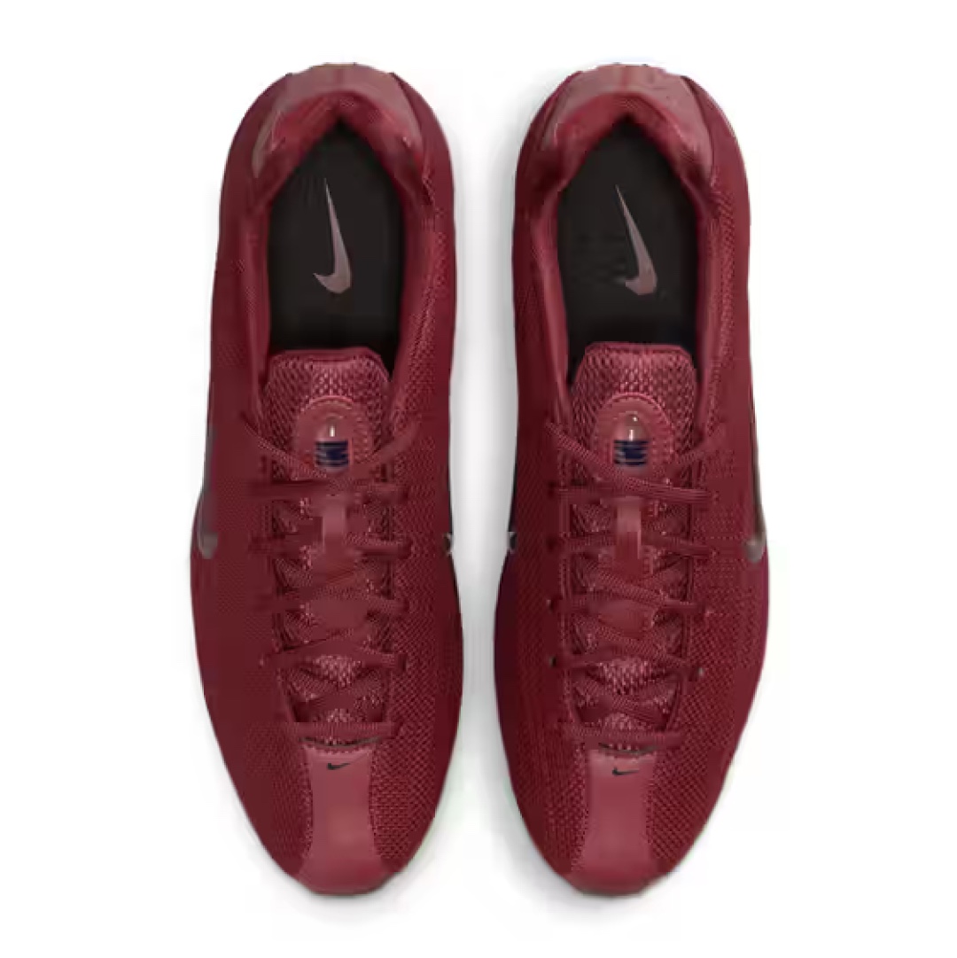 (W) Nike Shox Z Black University Red, (W) Nike Shox Z Dark Team Red Mystic Dates 착용 스타일 - 4