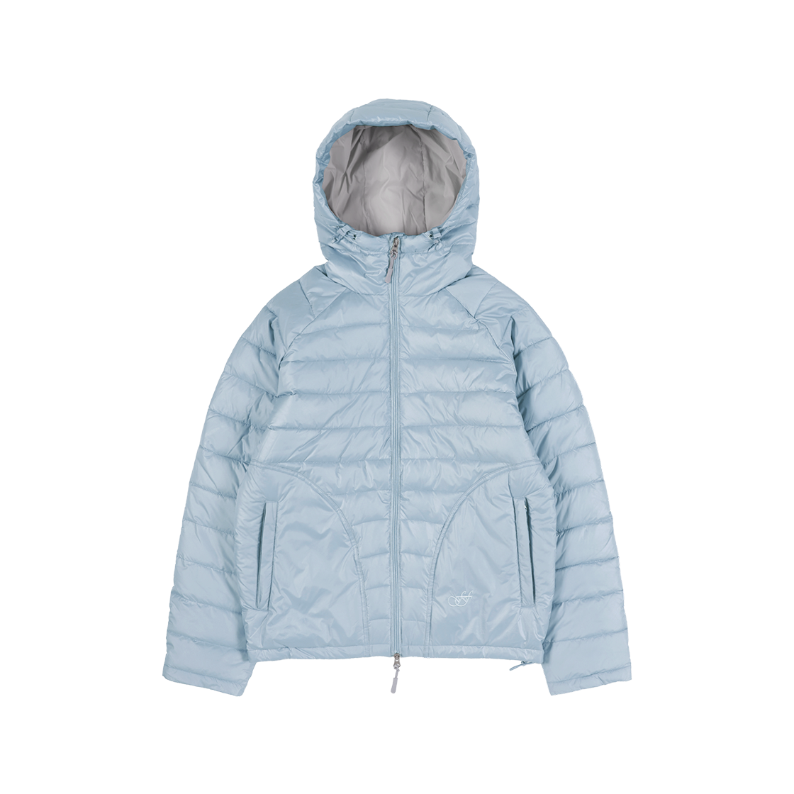 [예약 배송] 팬시클럽 라이트웨이트 스윙 푸퍼 스카이 블루