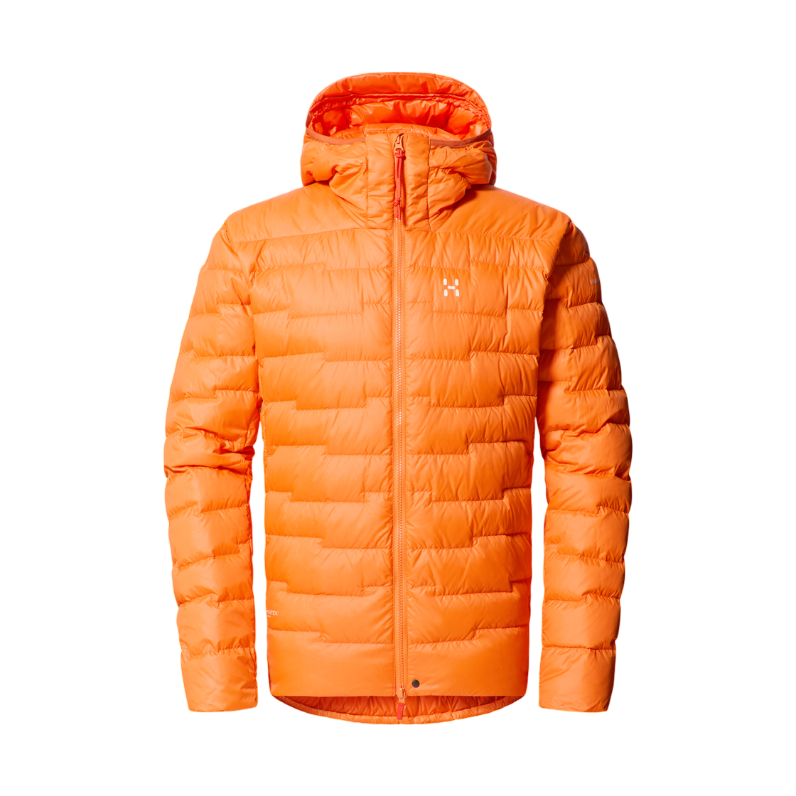 6074635PZ Haglofs ROC Flash Down Hood Blaze Orange